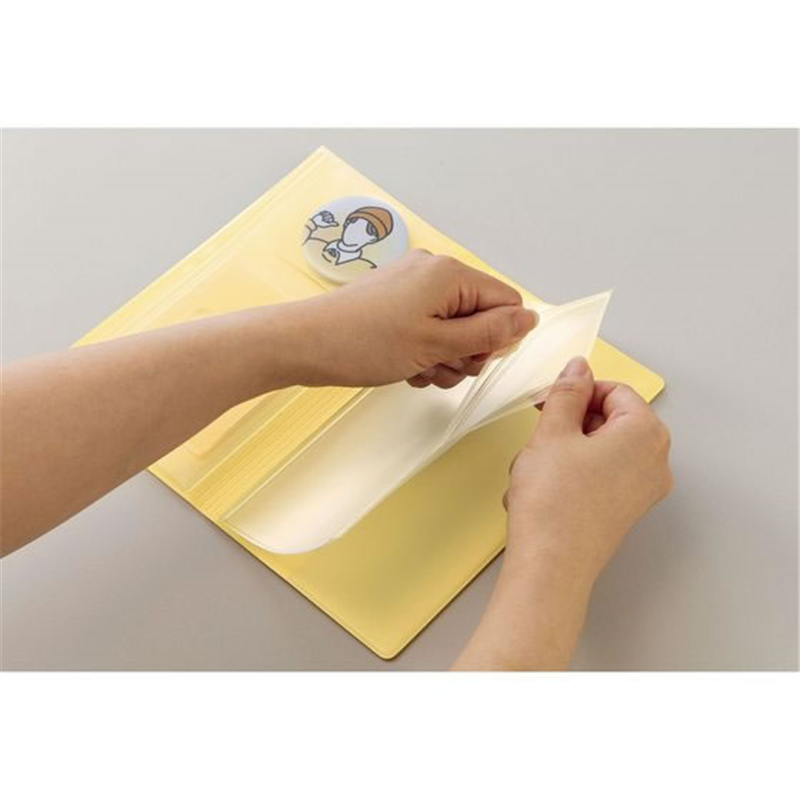 ライオン事務器 グッズ用ケース ファンデス ライトグリーン GC-3 1個（ご注文単位1個）【直送品】