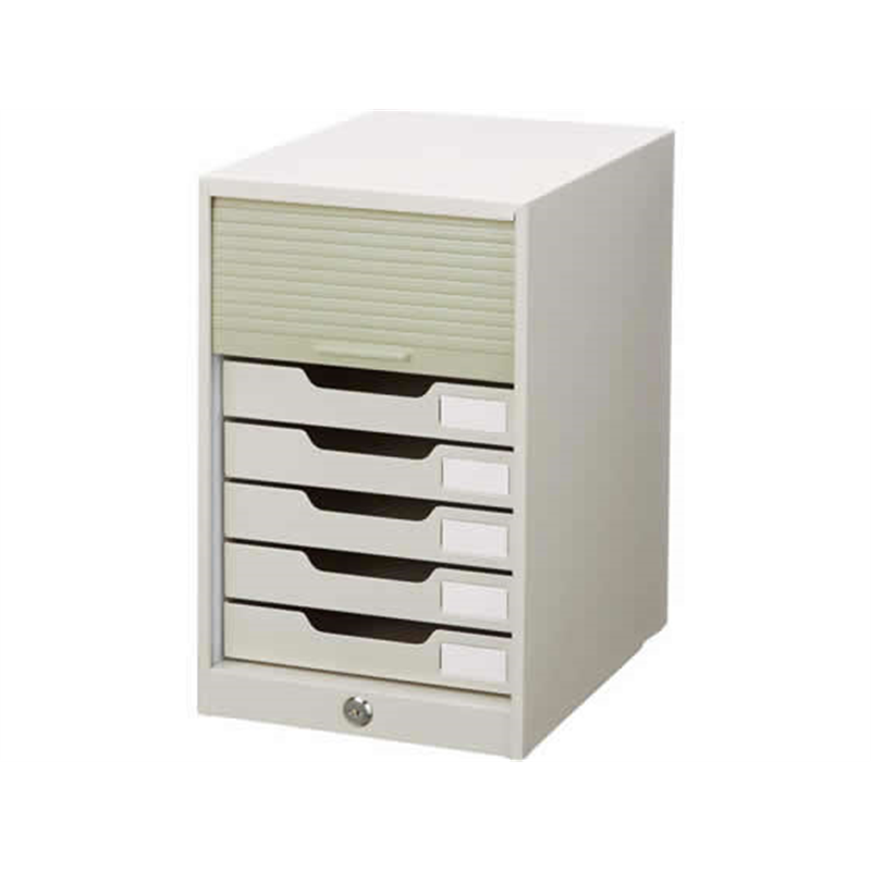 コクヨ SC-7M シャッターケース7段 A4タテ 錠付き 1台（ご注文単位1台）【直送品】