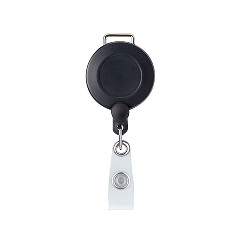 コクヨ 吊り下げ名札用リール アイドプラス 黒 ナフ-R1 1個（ご注文単位1個）【直送品】