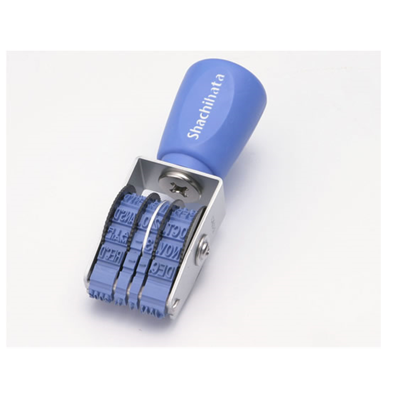 シヤチハタ 回転ゴム印エルゴグリップ西暦日付5号ゴシック CAD-5G 1個（ご注文単位1個）【直送品】