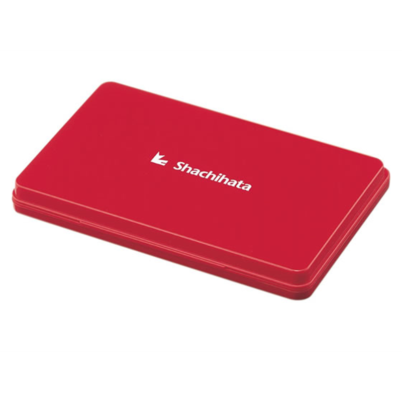 シヤチハタ シヤチハタ スタンプ台 特大形 赤 HGN-4-R 1個（ご注文単位1個）【直送品】