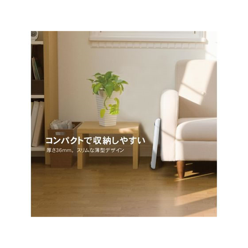 トップランド トップランド コンパクトパネルヒーター SPPH23-WT 1個（ご注文単位1個）【直送品】