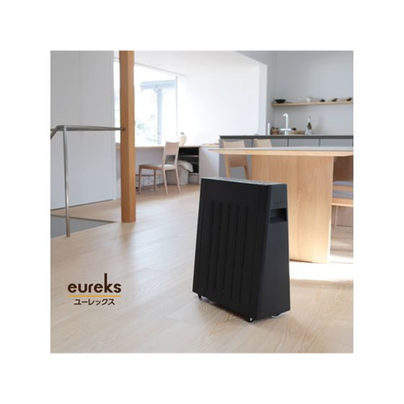 ユーレックス ヘリテイジヒーター オイルレスヒーター ブラック EHT-M15WS-B 1台（ご注文単位1台）【直送品】