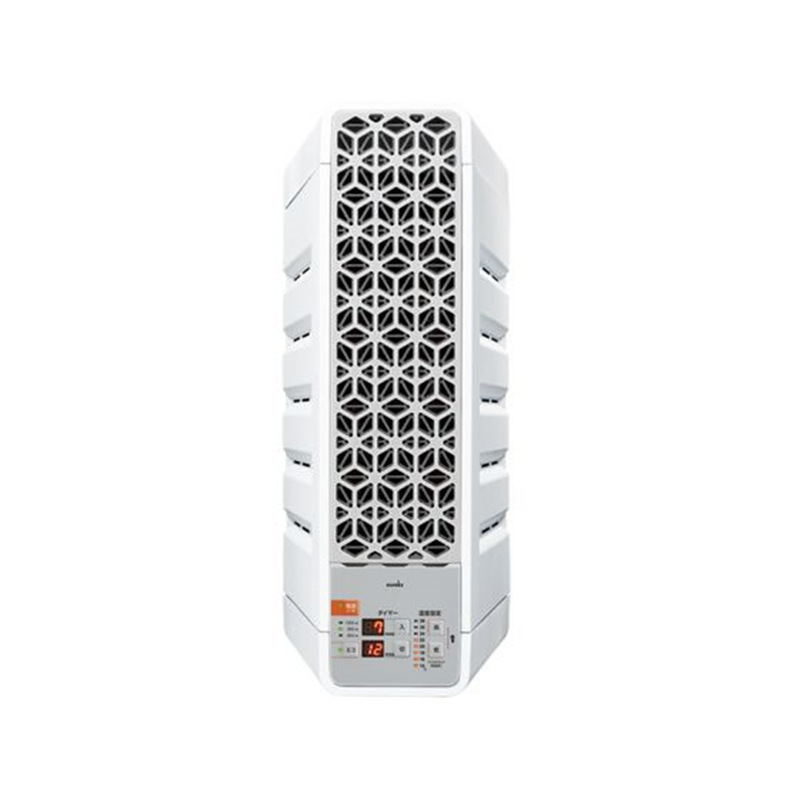 ユーレックス ヘリテイジヒーター オイルレスヒーター ホワイト EHT-M15WS-W 1台（ご注文単位1台）【直送品】