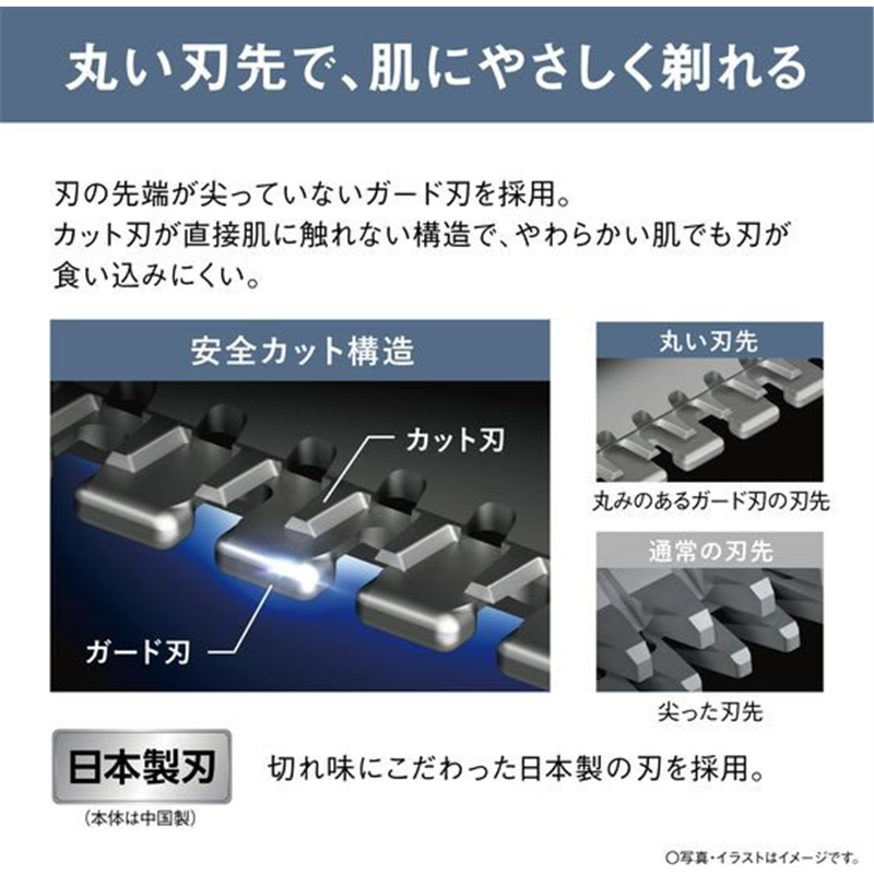 Panasonic ボディトリマー ダークシルバー ER-GK83-S 1台（ご注文単位1台）【直送品】