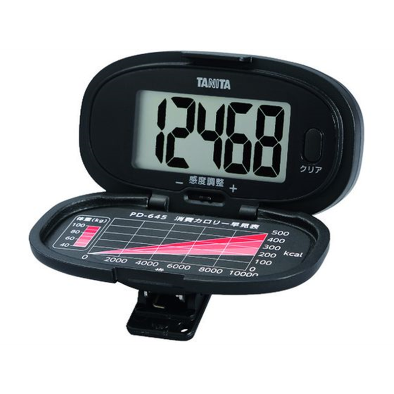 TANITA 歩数計PD645BK PD-645-BK 1個（ご注文単位1個）【直送品】