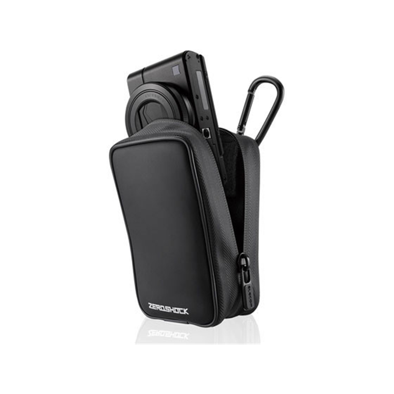 エレコム ZEROSHOCKカメラケース Mサイズ ZSB-DG014BK 1個（ご注文単位1個）【直送品】