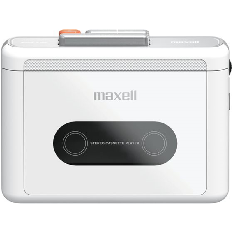 マクセル ポータブルカセットプレーヤーMXCP-P100WH 1台（ご注文単位1台）【直送品】