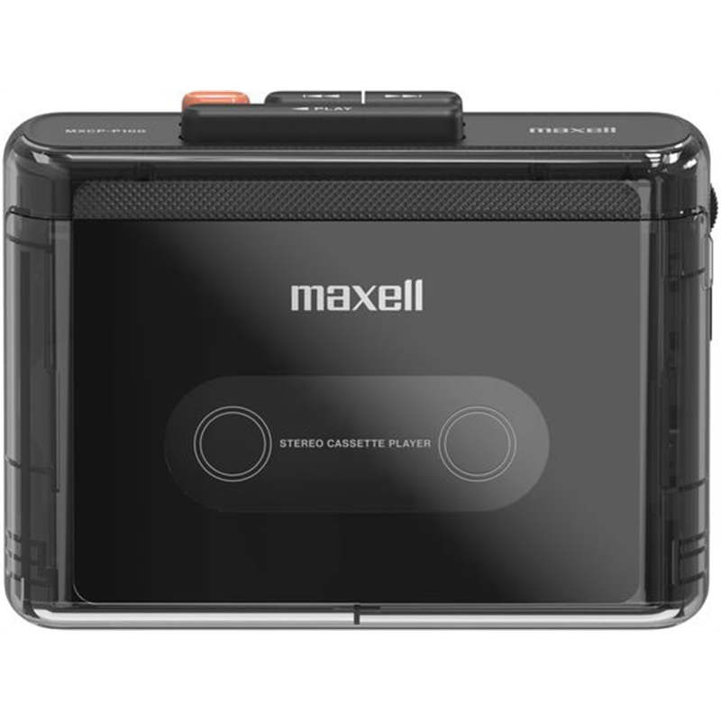 マクセル ポータブルカセットプレーヤーMXCP-P100BK 1台（ご注文単位1台）【直送品】