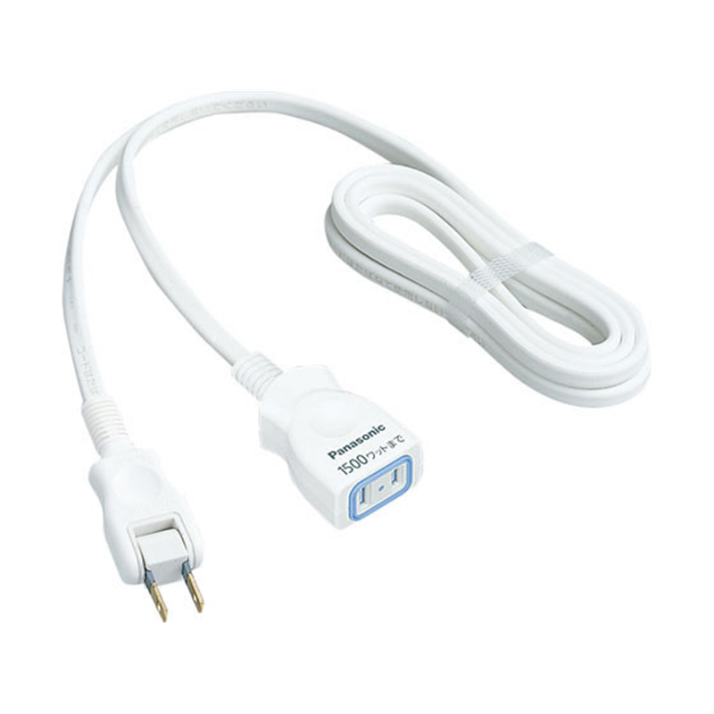 パナソニック 延長コードX 安全設計扉・パッキン付 2m WHA4912WP 1個（ご注文単位1個）【直送品】