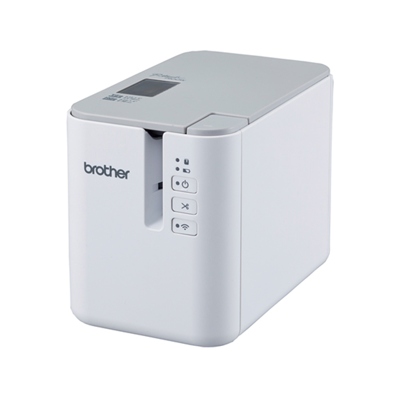 ブラザー ラベルプリンター ピータッチP900W PT-P900W 1台（ご注文単位1台）【直送品】