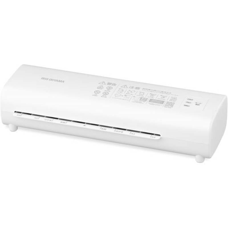 アイリスオーヤマ ラミネーター A4対応 2本ローラー LM42D-W 1台（ご注文単位1台）【直送品】