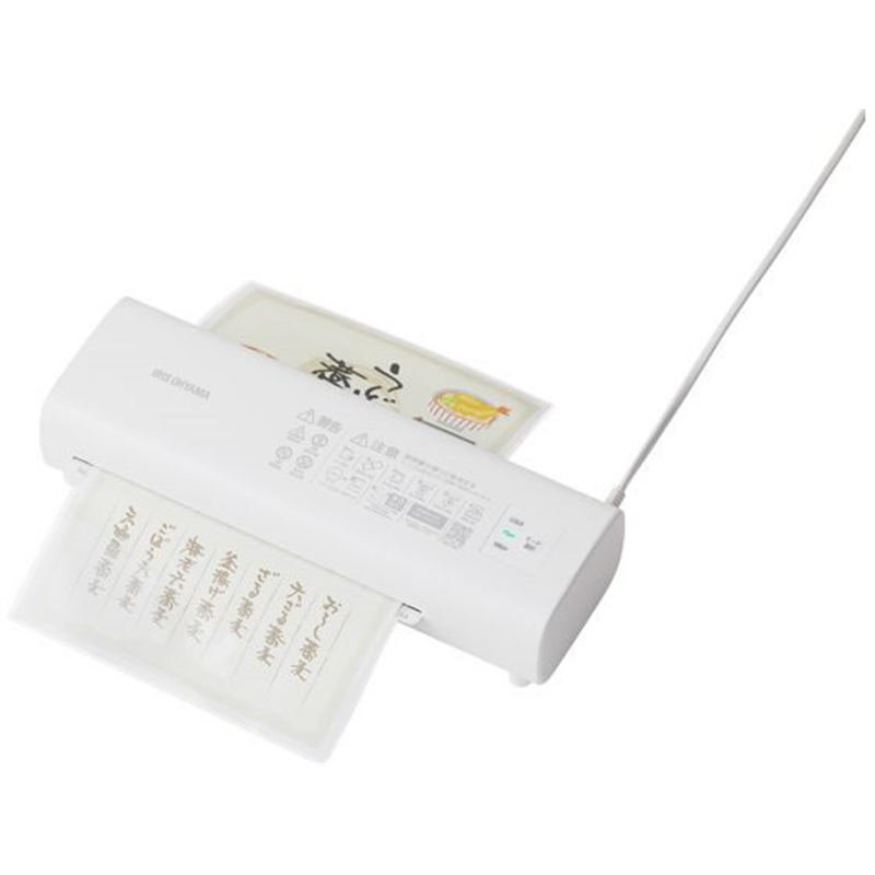 アイリスオーヤマ ラミネーター A4対応 2本ローラー LM42D-W 1台（ご注文単位1台）【直送品】