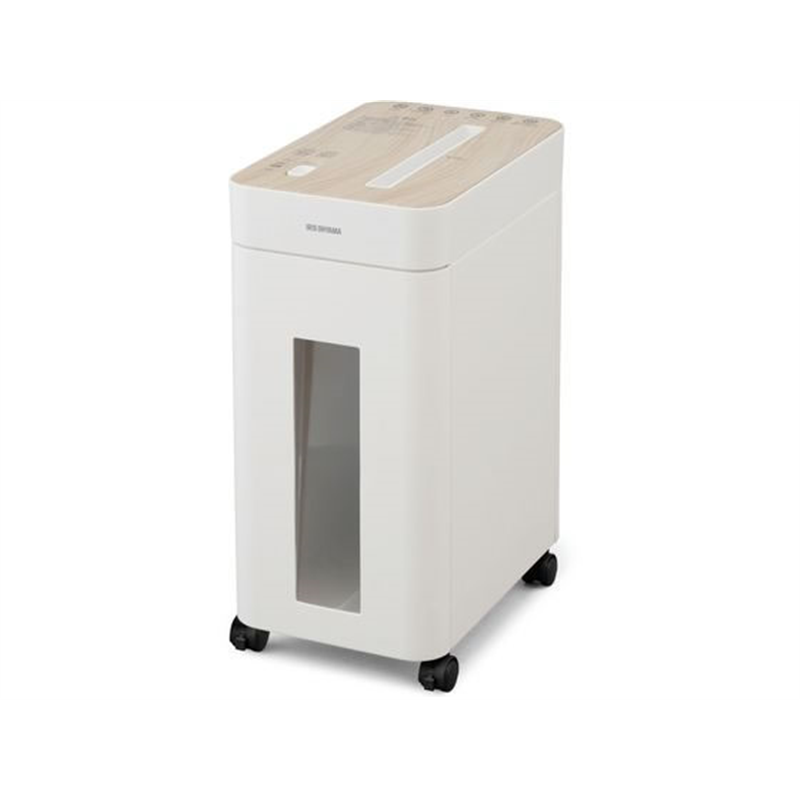 アイリスオーヤマ オフィスシュレッダー 17L ホワイト OS-A17C-W 1台（ご注文単位1台）【直送品】