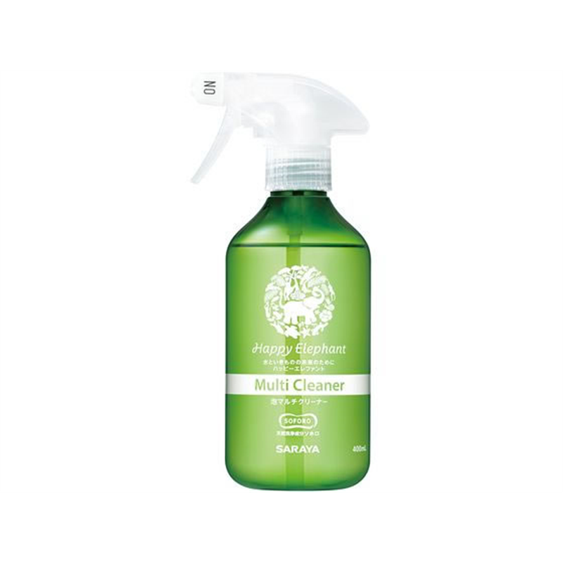 サラヤ ハッピーエレファント 泡マルチクリーナー 400mL 1個（ご注文単位1個）【直送品】