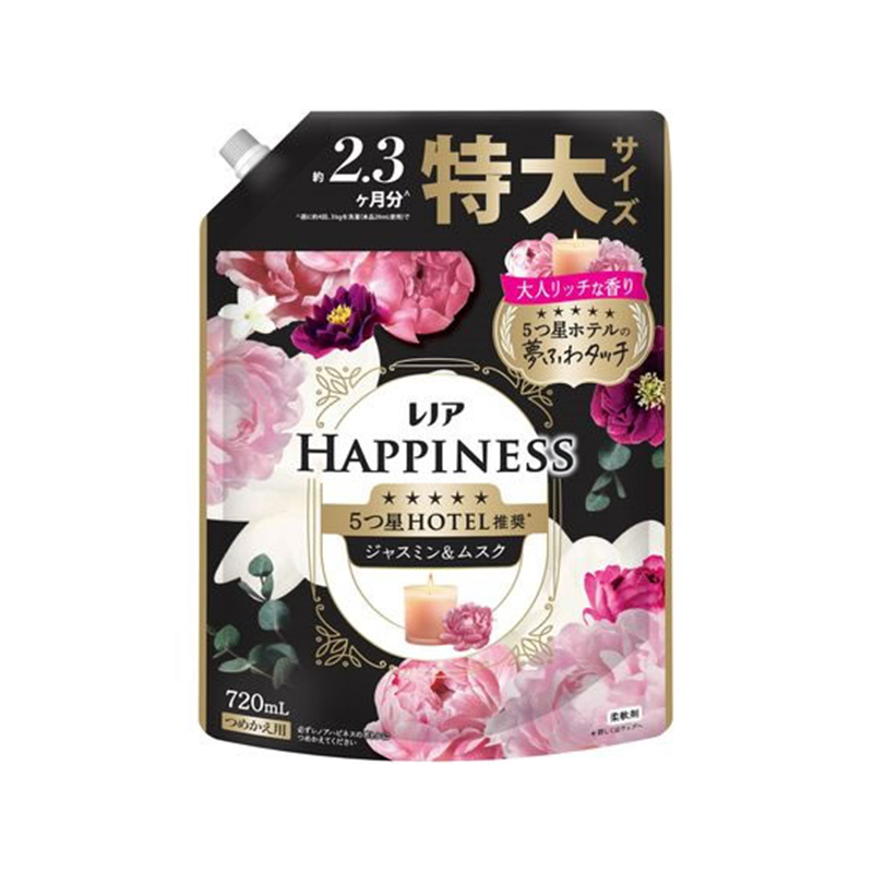 P&G レノア ハピネス 夢ふわタッチ ジャスミン 替 特大 720mL 1個（ご注文単位1個）【直送品】