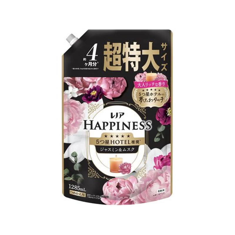 P&G レノア ハピネス 夢ふわタッチ ジャスミン 替 超特大1285mL 1個（ご注文単位1個）【直送品】
