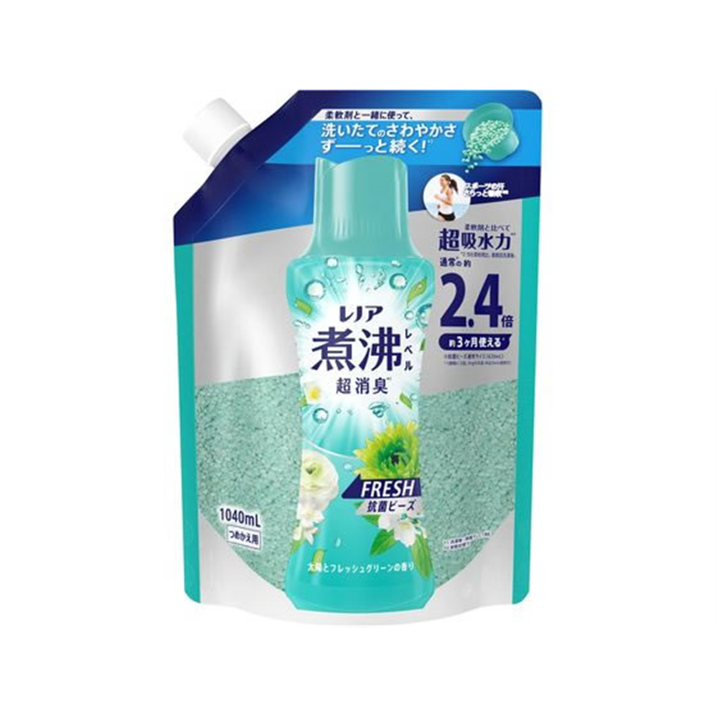 P&G レノア消臭抗菌ビーズグリーン 替 特大 1040ml 1個（ご注文単位1個）【直送品】