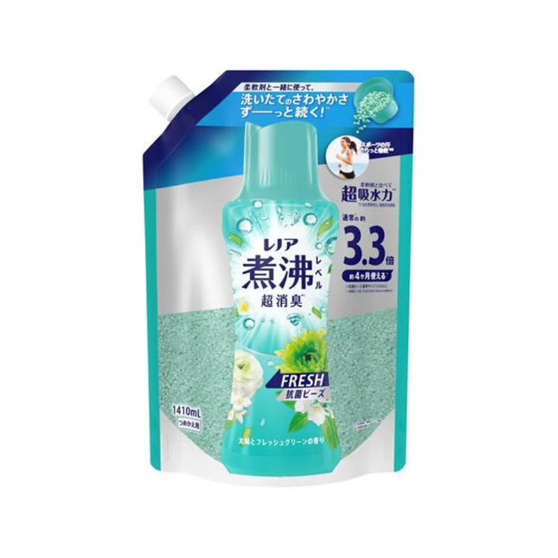 P&G レノア消臭抗菌ビーズグリーン 替 超特大 1410ml 1個（ご注文単位1個）【直送品】