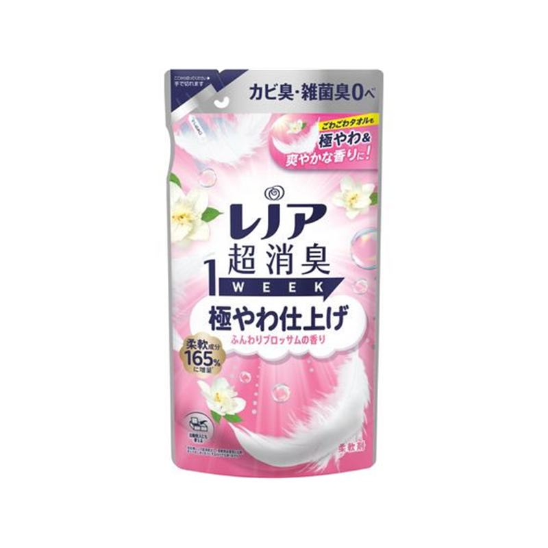 P&G レノア超消臭1WEEK 極やわ ブロッサム 替 340mL 1個（ご注文単位1個）【直送品】