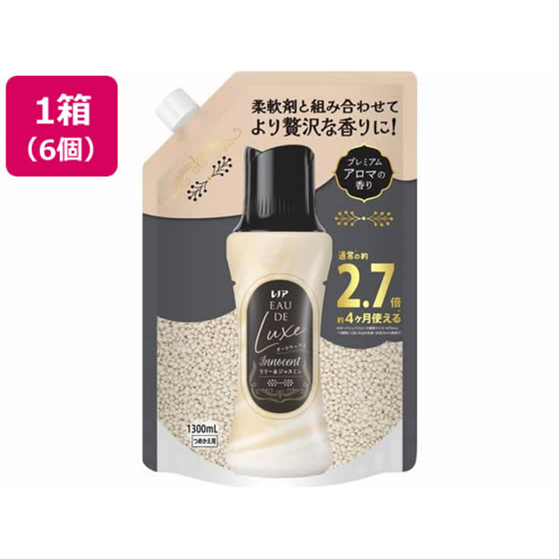 P&G レノアオードリュクス ジュエルリリー 替 超特大1300mL×6個 1箱（ご注文単位1箱）【直送品】