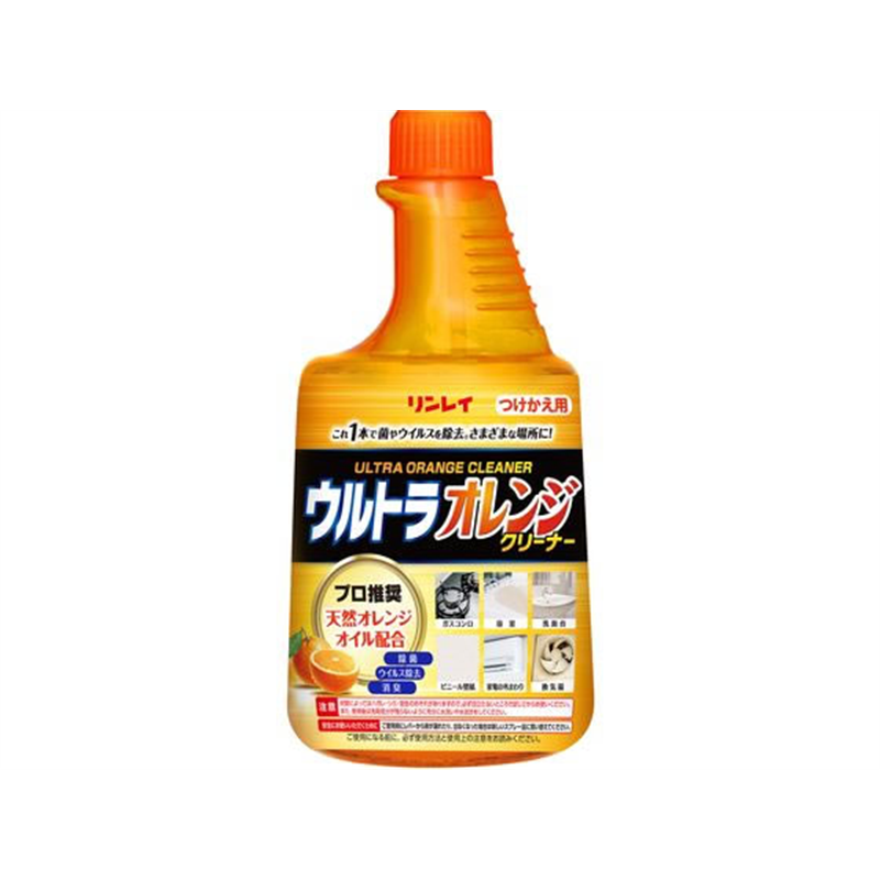 リンレイ ウルトラオレンジクリーナー 付替 700mL 1個（ご注文単位1個）【直送品】