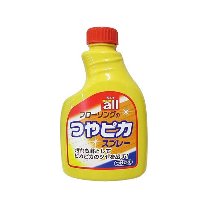 リンレイ フローリングのつやピカスプレー 替 400mL 1個（ご注文単位1個）【直送品】