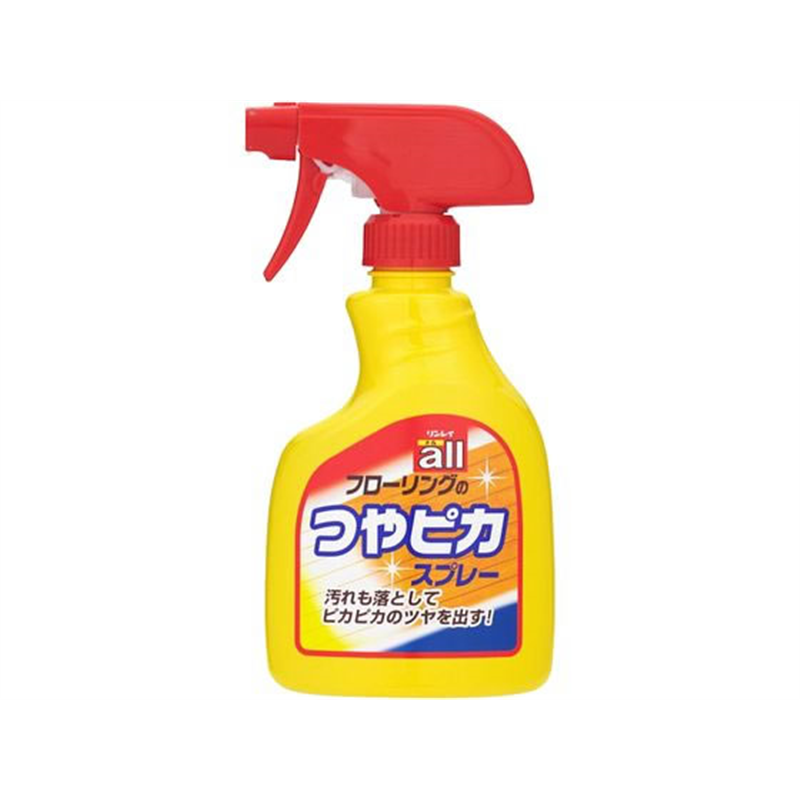 リンレイ フローリングのつやピカスプレー 本体 400mL 1個（ご注文単位1個）【直送品】