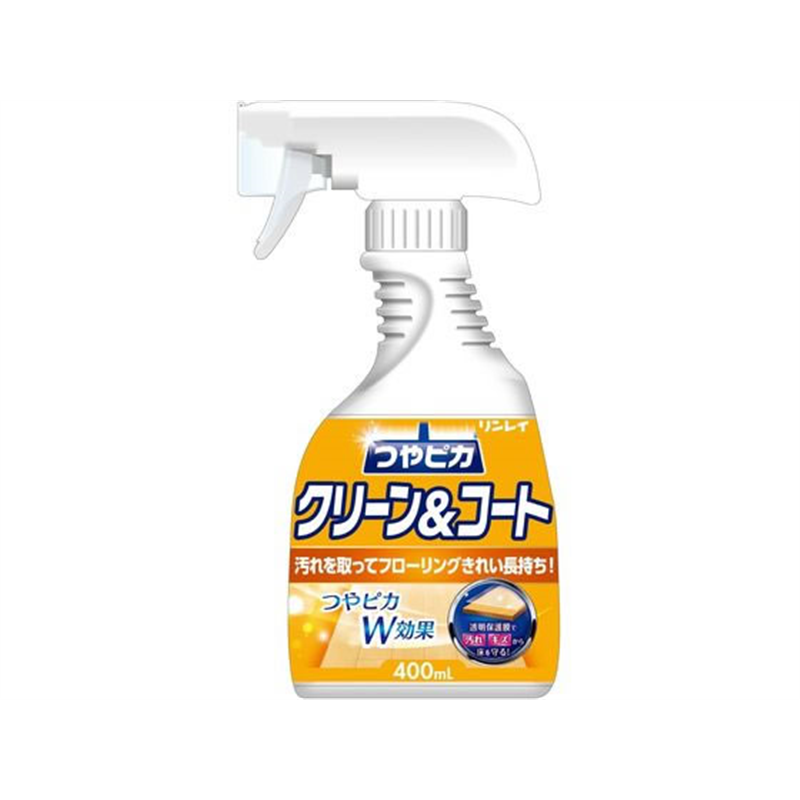 リンレイ つやピカクリーン&コートスプレー400mL 1個(ご注文単位1個)【直送品】