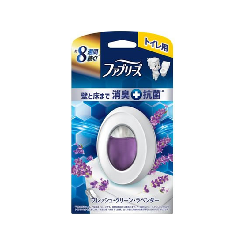 P&G ファブリーズ トイレ用消臭剤+抗菌 フレッシュクリーンラベンダー 1個（ご注文単位1個）【直送品】