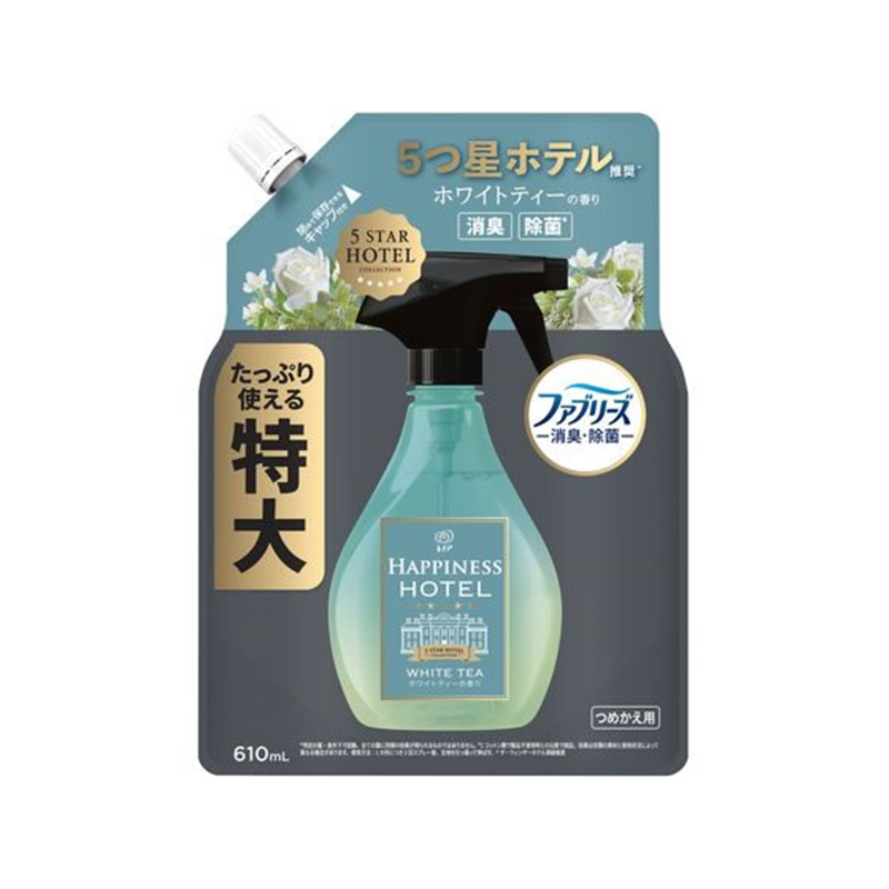 P&G レノアハピネスミスト ホワイトティー 特大 610ML 1個（ご注文単位1個）【直送品】