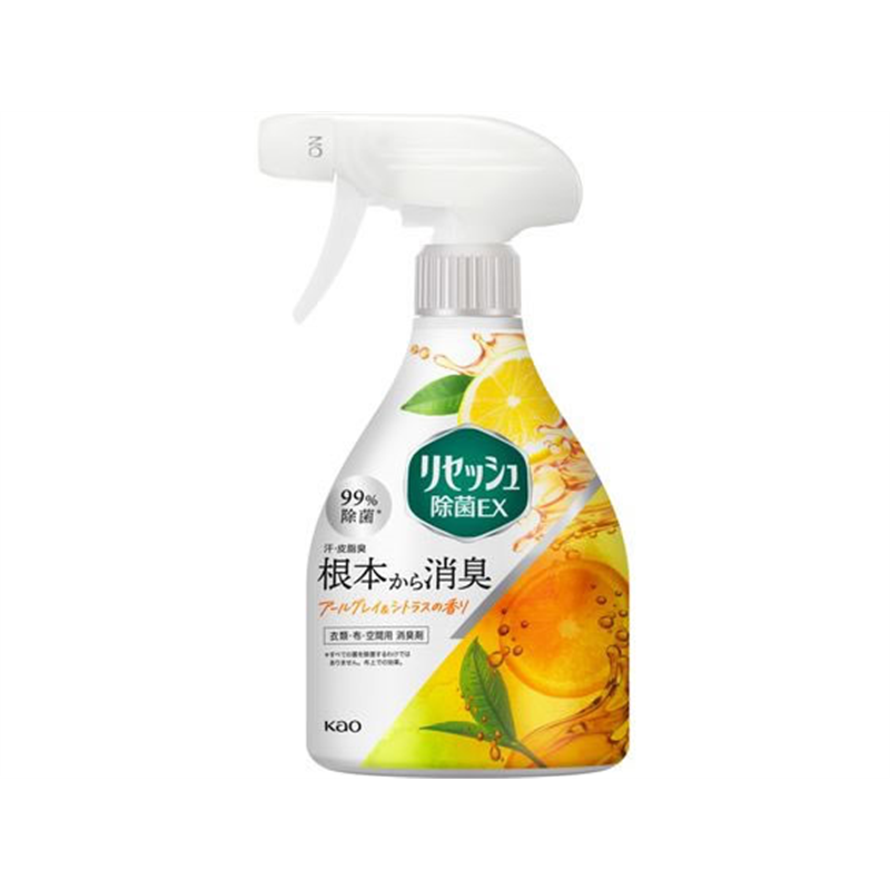 KAO リセッシュ除菌EX アールグレイ&シトラスの香り 本体 370mL 1個（ご注文単位1個）【直送品】