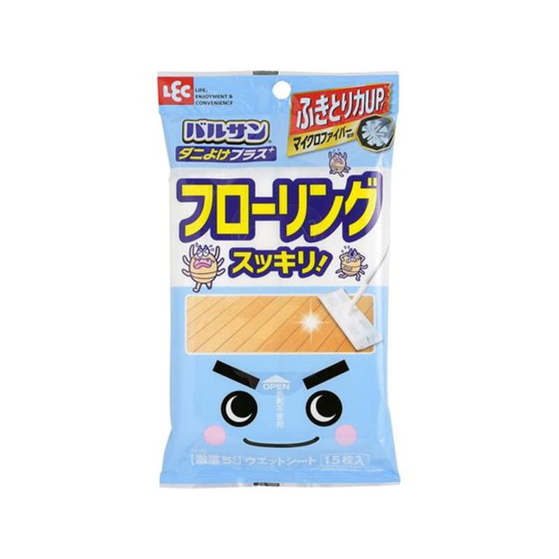 レック バルサン激落ちシート フローリング用ダニよけプラス15枚 S00798 1個（ご注文単位1個）【直送品】