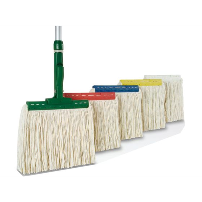 テラモト FXモップ替糸 (J) 24cm 260g グリーン 1枚（ご注文単位1枚）【直送品】