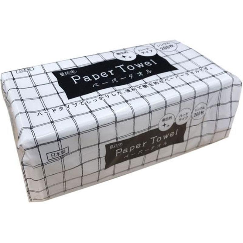 丸富製紙 花束 ペーパータオル 200枚1P 1パック（ご注文単位1パック）【直送品】