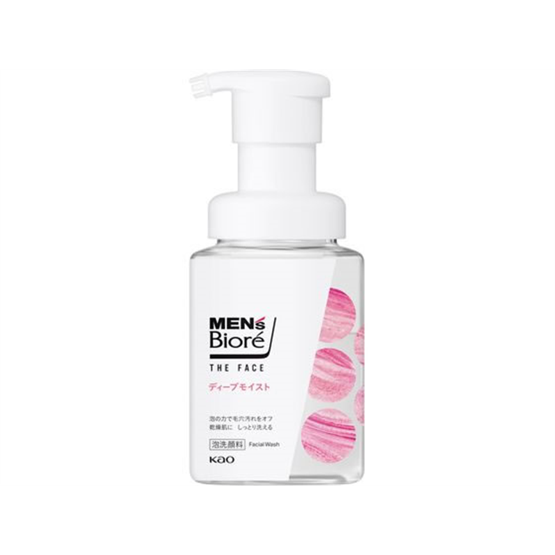 KAO メンズビオレ ザフェイス ディープモイスト 本体 200mL 1個（ご注文単位1個）【直送品】