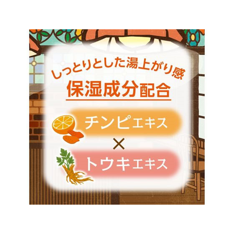 白元アース いい湯旅立ち昭和レトロ懐かし純喫茶16包入 1個（ご注文単位1個）【直送品】