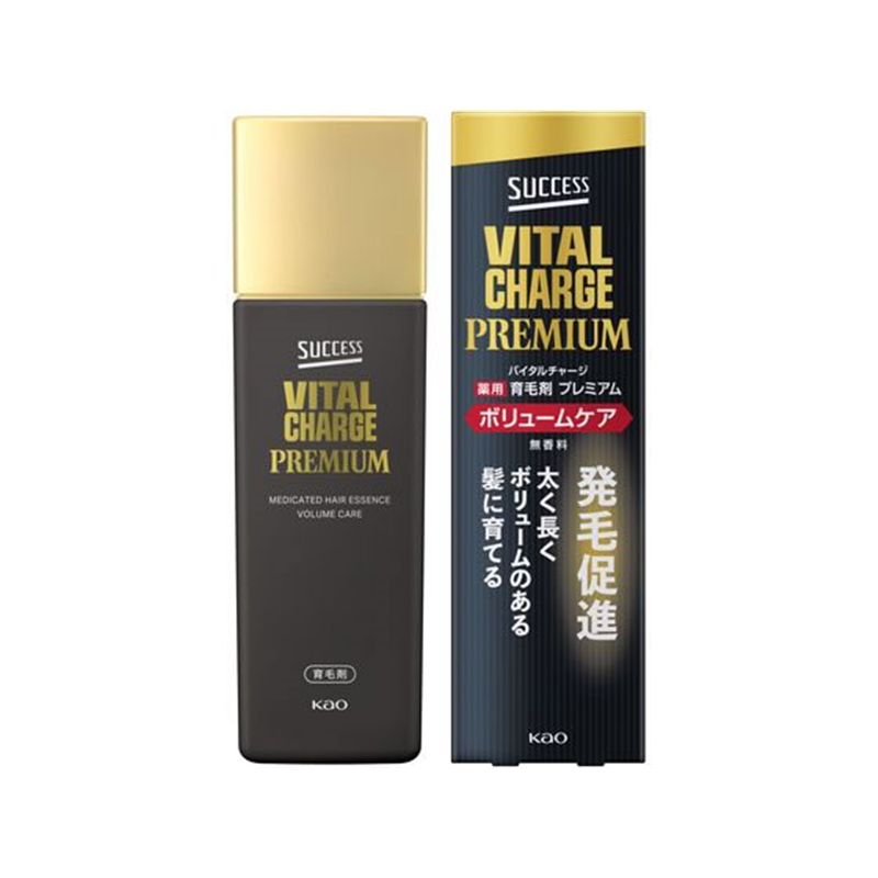 KAO サクセス バイタルチャーシ ゛薬用育毛剤 プレミアムボリュームケア 1本（ご注文単位1本）【直送品】