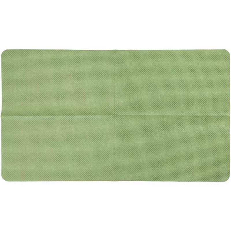 今村紙工 不織布吸水バスマット 使い捨て グリーン 20枚入 1パック（ご注文単位1パック）【直送品】