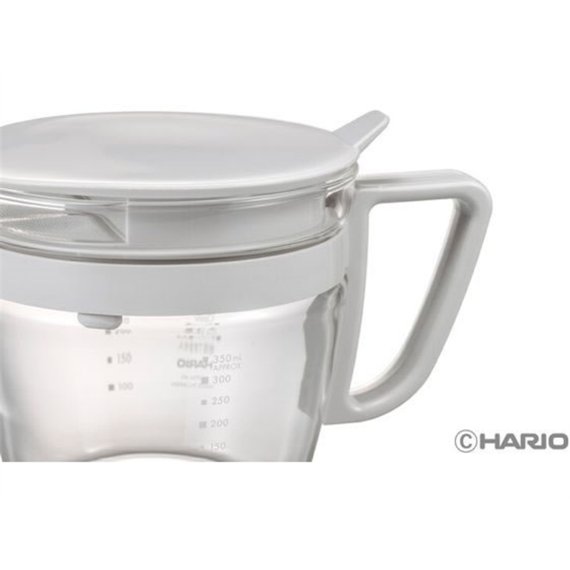 HARIO ポコフリット お手軽ティーポット マルティ OTPM-40-PGR 1個（ご注文単位1個）【直送品】