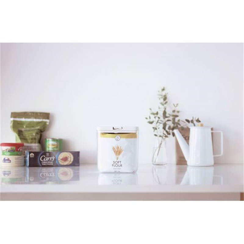 マーナ 保存容器 ワイドトール ホワイト K761W 1個（ご注文単位1個）【直送品】