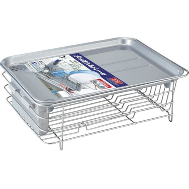 POSE Nポゼ縦横兼用Wコート水切り シルバー 553080 1個（ご注文単位1個）【直送品】