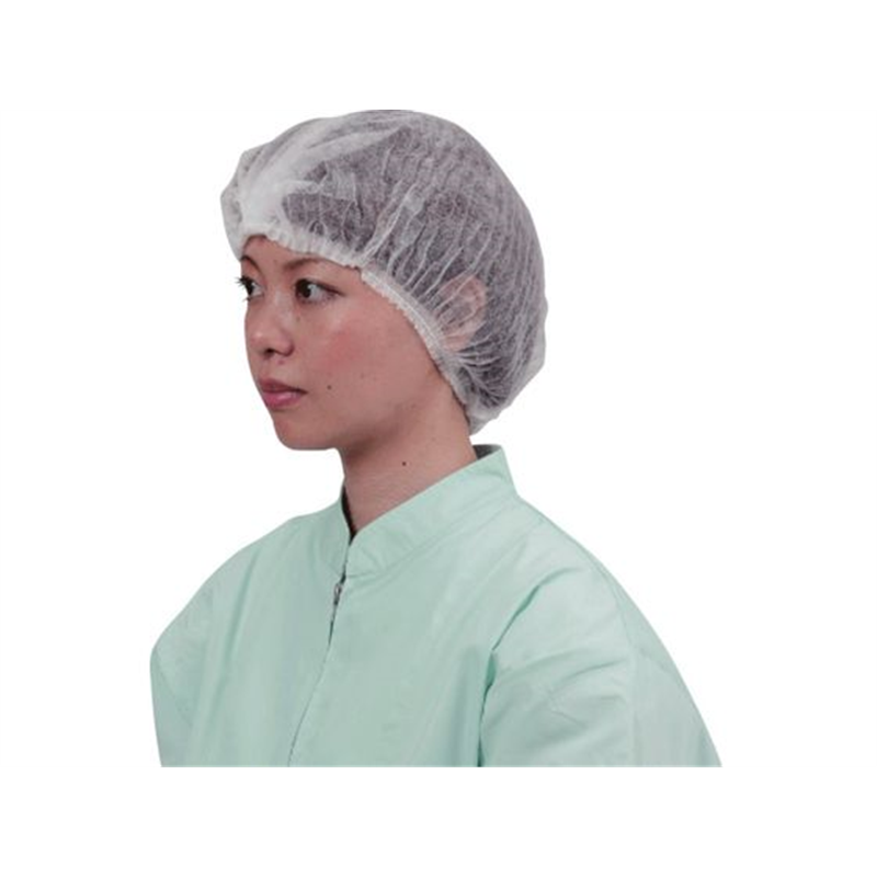 川西 不織布使いきりヘアキャップ ホワイト 100枚入り 7045W 1箱（ご注文単位1箱）【直送品】