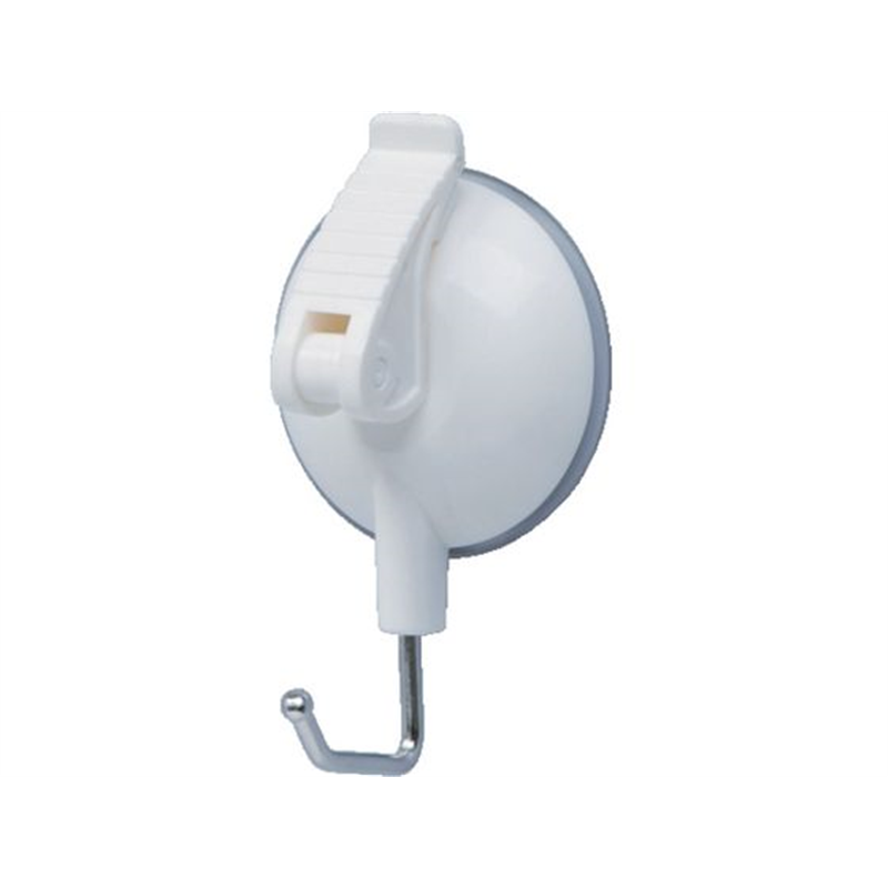 オート レバー式吸盤フック 大 (1個入) QHC-08-W 1パック（ご注文単位1パック）【直送品】