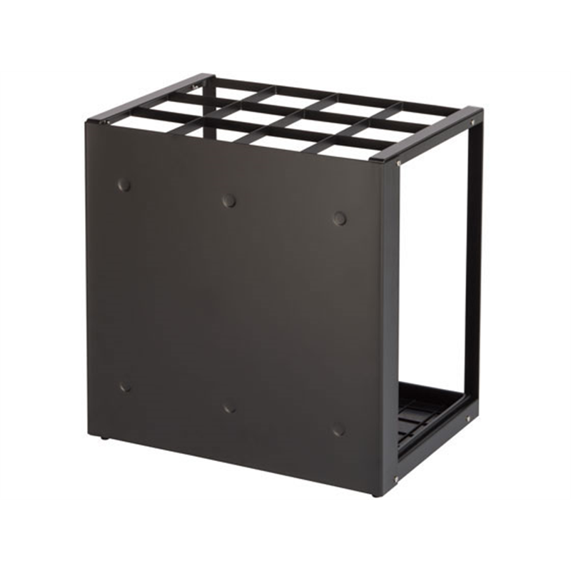 テラモト パネル傘立36 ブラック UB2990367 1台(ご注文単位1台)【直送品】