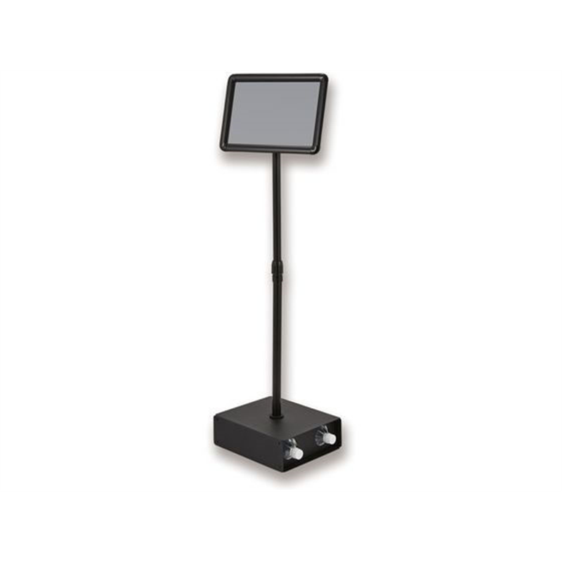 アスカ 転倒防止アルミ枠ポスタースタンド A4 APS-A4 1台（ご注文単位1台）【直送品】