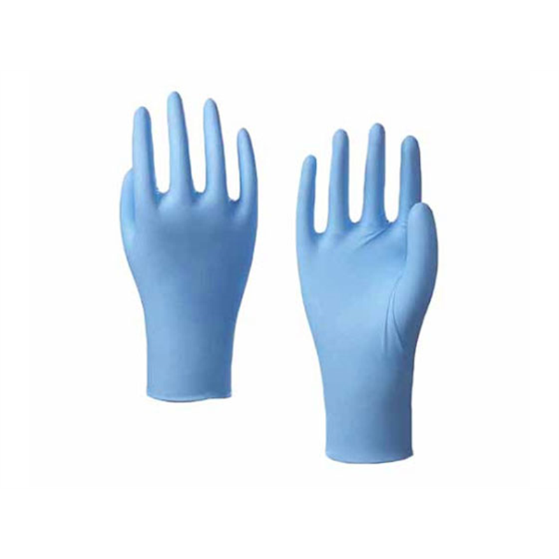 ショーワグローブ ニトリスト・タフ パウダーフリー ブルー SS 100枚入 No.8 1箱（ご注文単位1箱）【直送品】