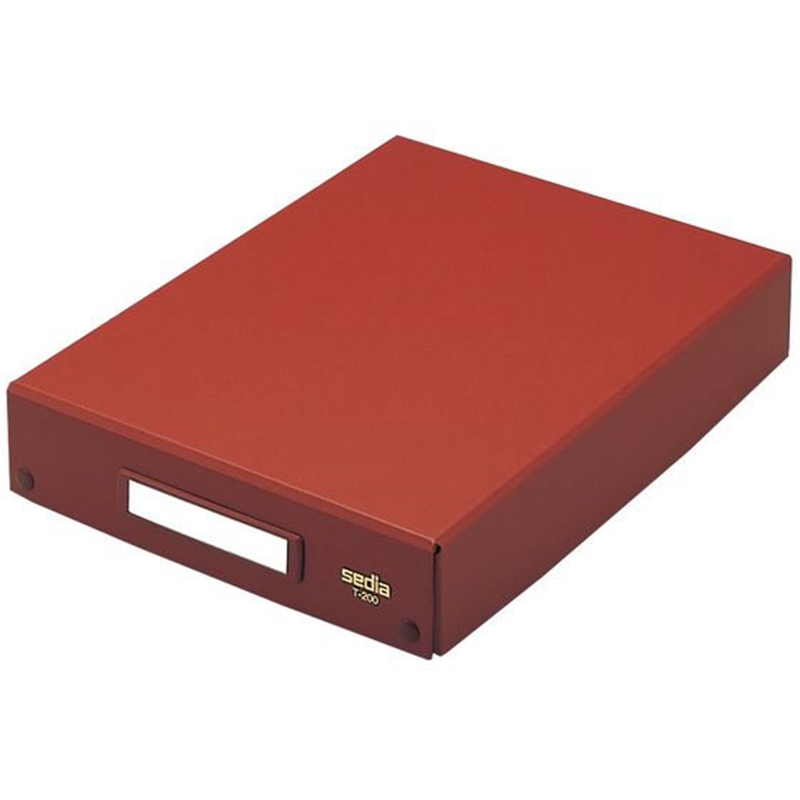 セキセイ デスクトレー A4 茶 T-200-01 1個（ご注文単位1個）【直送品】