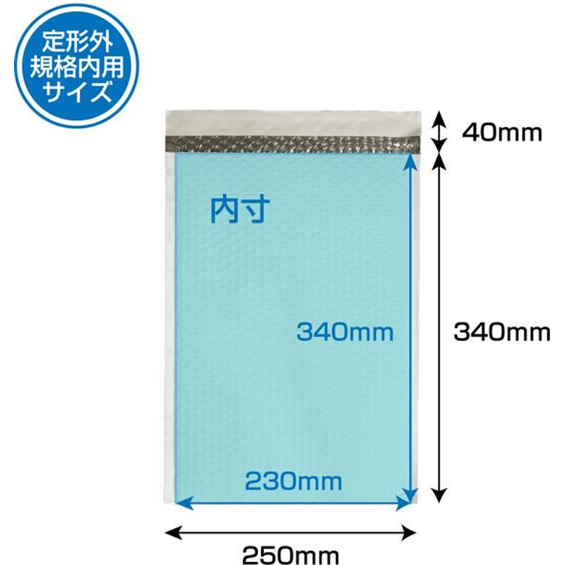 キングコーポレーション クッション封筒 定形外規格内用 25枚 EPECTG 1パック（ご注文単位1パック）【直送品】