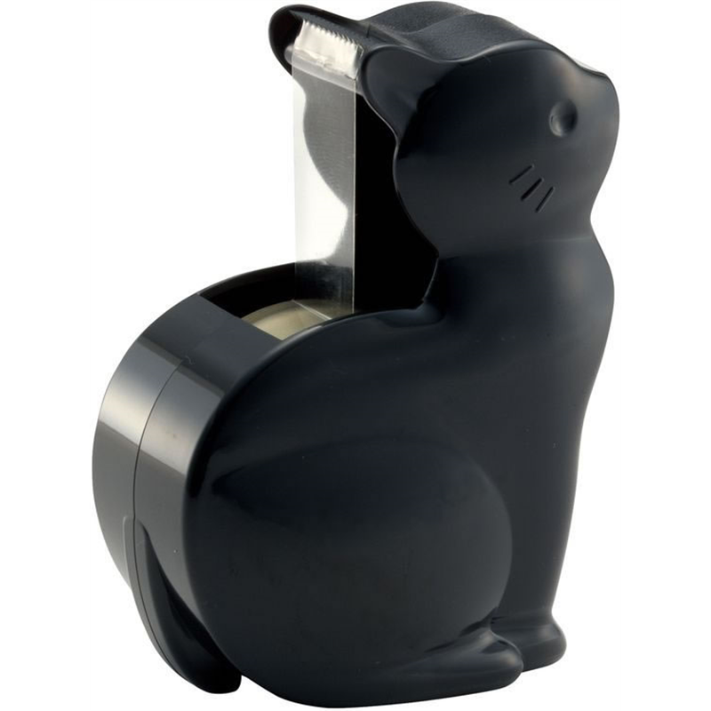 ニチバン セロテープ 小巻 ねこカッター クロネコ 15mm×8m 1個(ご注文単位1個)【直送品】